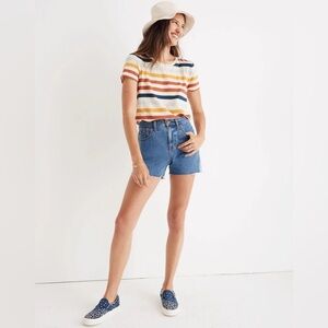 Madewell High-Rise Denim Shorts 27